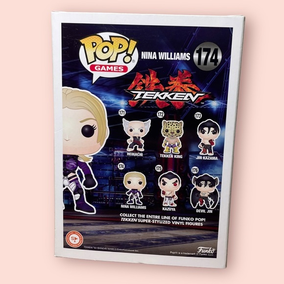 Funko Pop! Tekken Nina Williams Vinyl Figure 174 - Picture 8 of 11